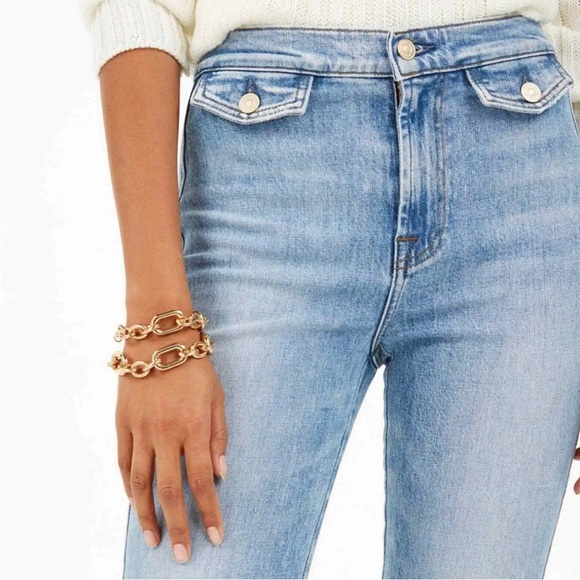 7 for All Mankind jeans size 26 modern A pocket with front flap pockets - Picture 3 of 9